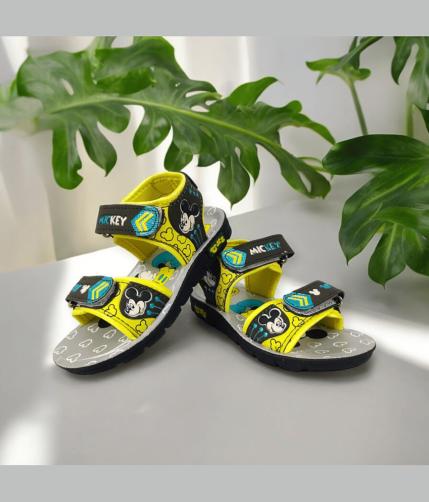 Coolz Unisex Kids Sandals MK-1  Yellow for 2-4.5 Years