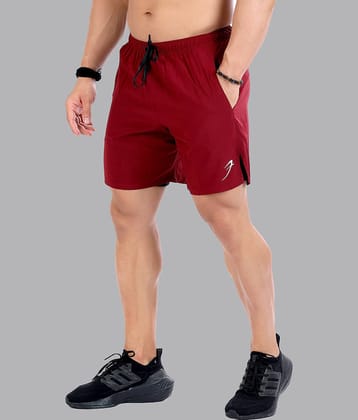 Fuaark - Grey Polyester Men's Gym Shorts ( Pack of 1 )