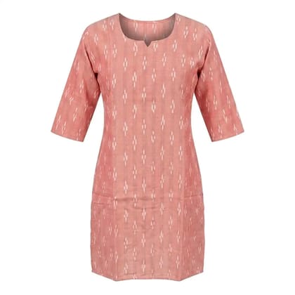 Kurti Printed Peach – Odisha Handloom Kurti Printed Peach – Odisha Handloom