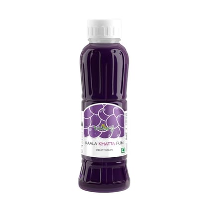 Hitkary Syrup Kaala Khatta Fun Fruit, 700 ml Bottle