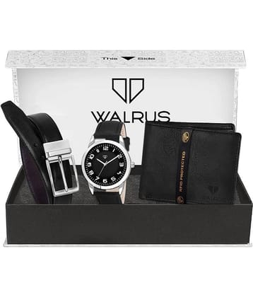 Walrus WWWBC-COMBO35 Leather Analog Men's Watch