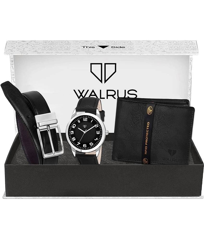 Walrus WWWBC-COMBO35 Leather Analog Men's Watch
