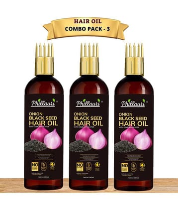 Phillauri - Scalp Treatment Onion Oil 300 ml ( Pack of 3 )