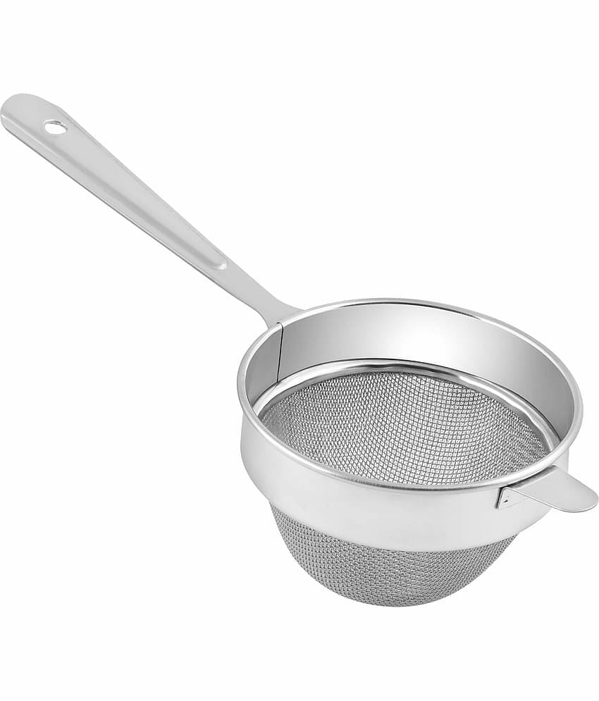 Tool Point White Mild Steel Strainer ( Pack of 2 )