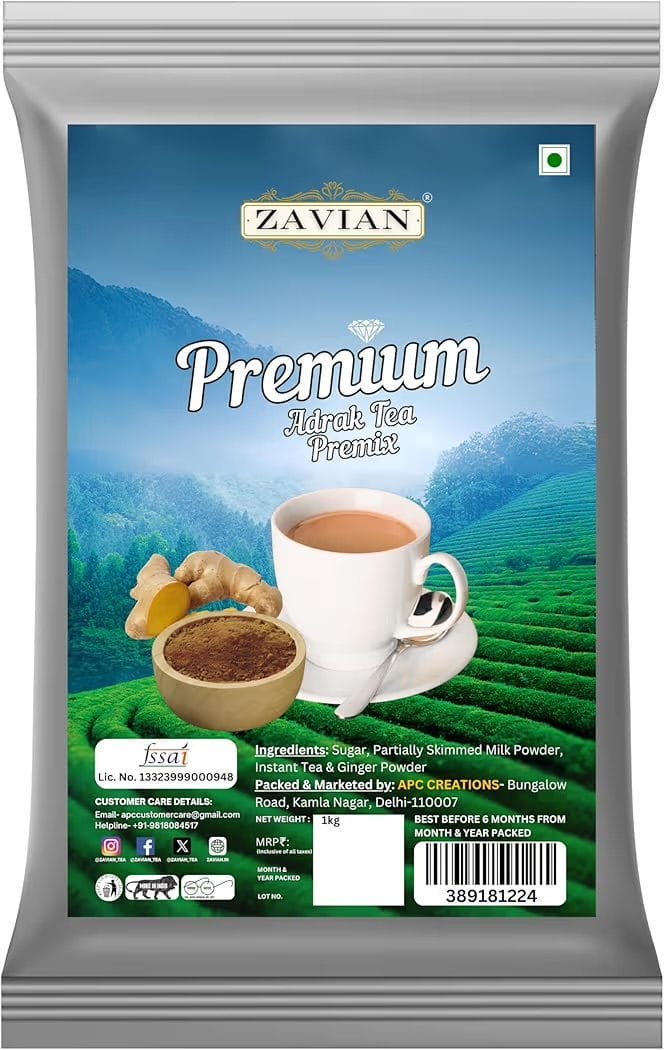 ZAVIAN Ginger Tea Premix - 1kg