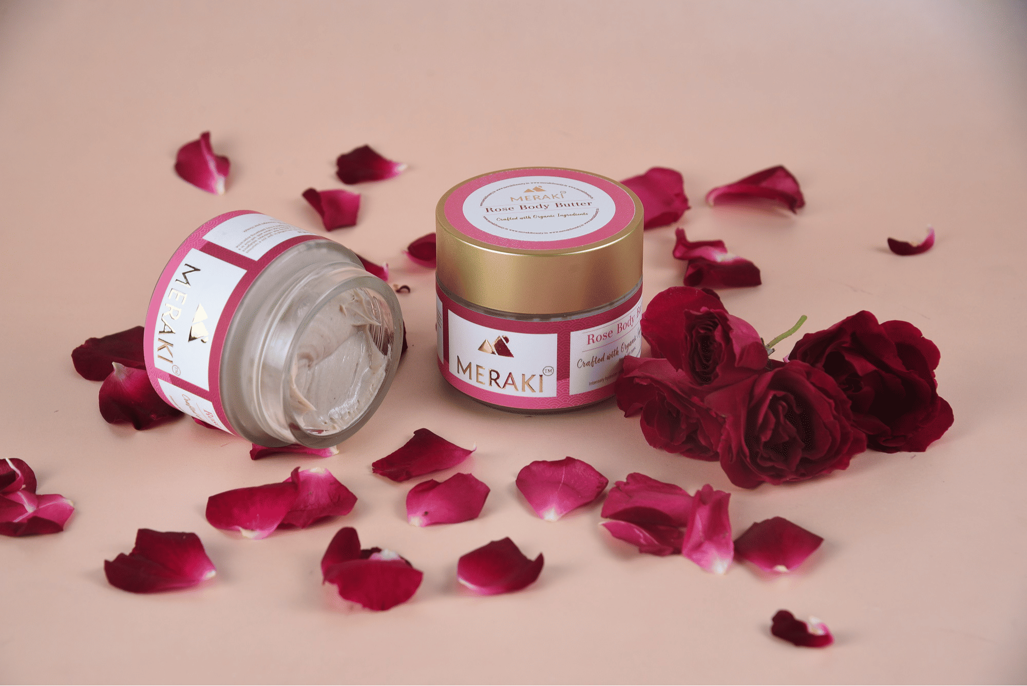 Meraki Beauty Rose Body Butter, 100 gm