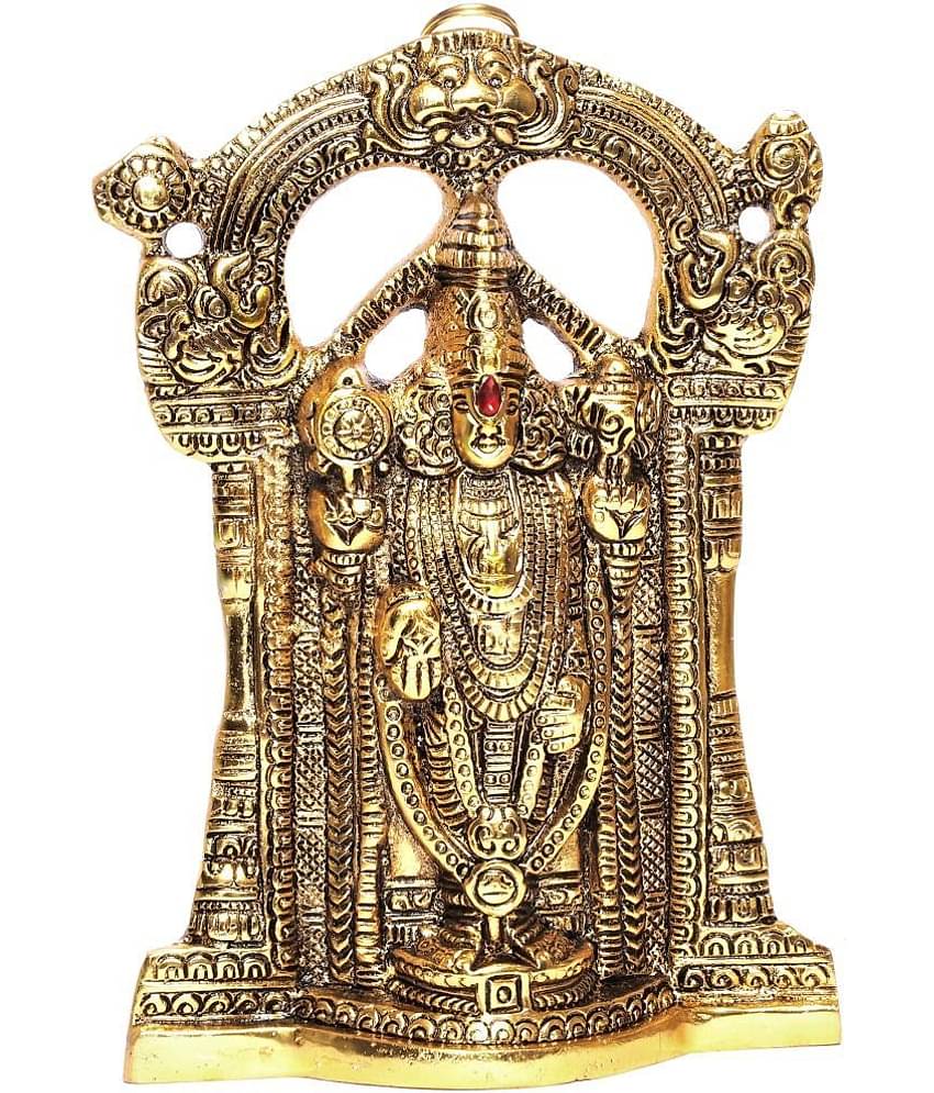 KridayKraft Aluminium Balaji Idol ( 24 cm )