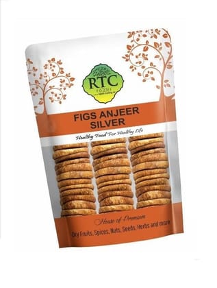 RTC FOODS | RTC Afghani Anjeer Silver MC | Afghani Figs | Healthy Snacking | Great Source of Iron | Rich with Fibre & Calcium | Helps in Weight Management