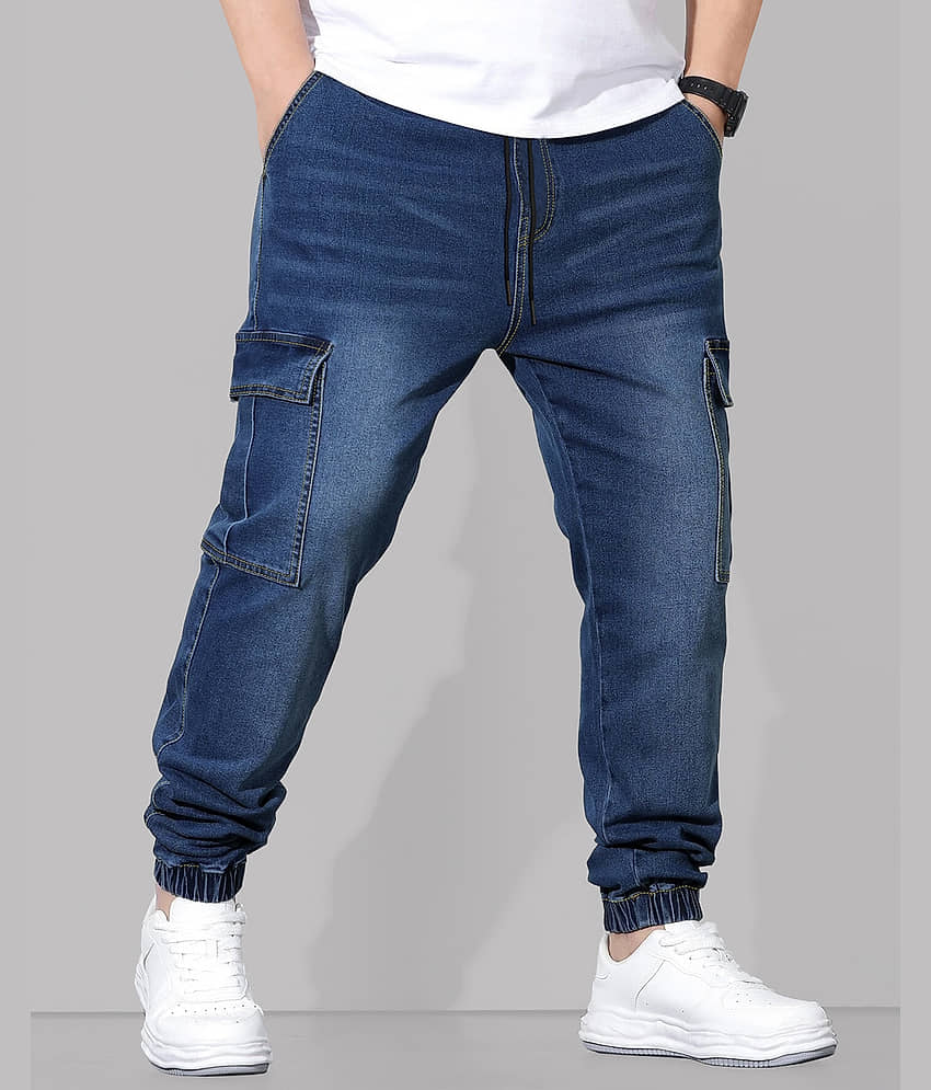 Eyebogler Dyed Men's Jeans - Blue ( Pack of 1 )