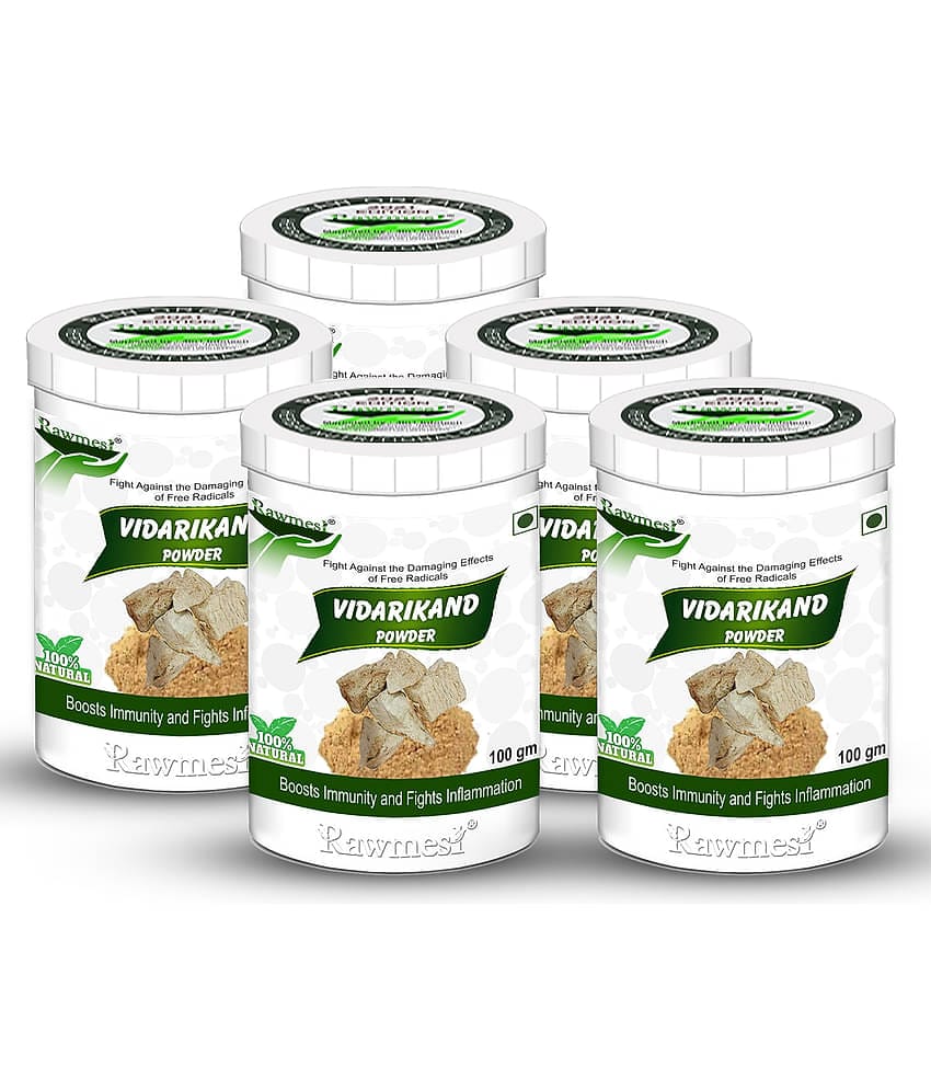 rawmest Vidarikand 500 gm Multivitamins Powder Pack of 5