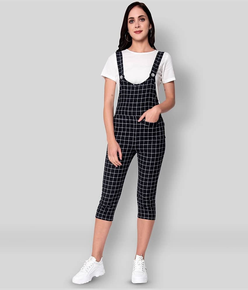 GOD BLESS - Multicolor Cotton Blend Regular Fit Women's Jumpsuit ( Pack of 1 )