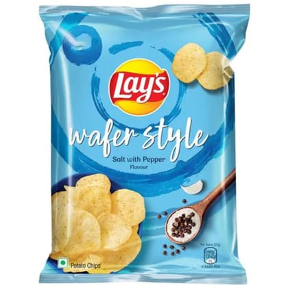Lay'S Salt & Pepper Wafer Style Chips 44 Gms