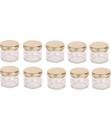 AFAST Airtight Storage  Glass Food Container Set of 10 50 mL