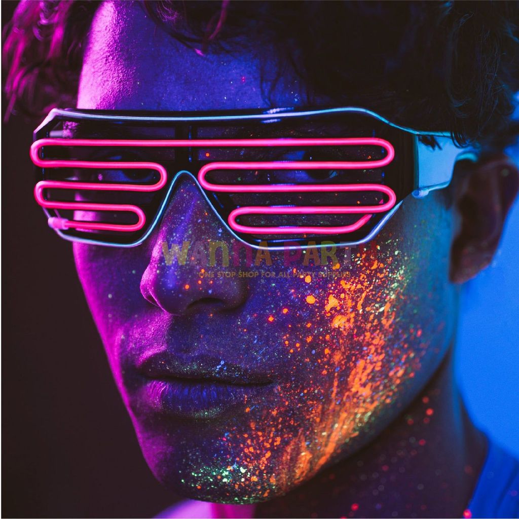 Wire LED Shutter Shades - Party and Festive Needs | Buy online on ZillyBuy