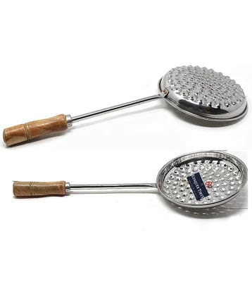 Konquer TimeS Silver Steel Strainer ( Pack of 1 )