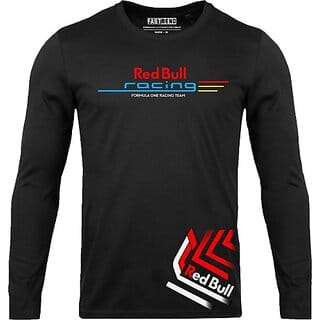 Fastbend Mens Black Printed Cotton Blend Round Neck T-Shirt