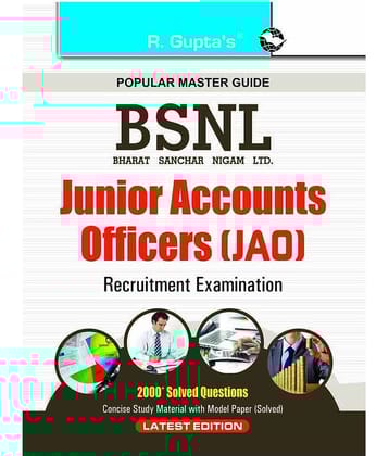BSNL Junior Accounts Officers (JAO) Recruitment Exam Guide