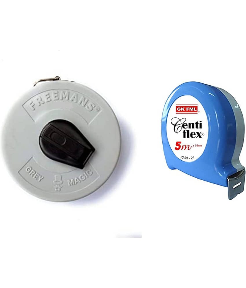 Freemans Grey Magic 7.5 Mtr Measuring Tape/Centi Flex 5 Mtr Measuring Tape