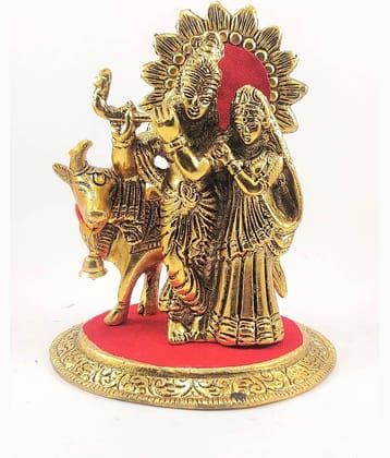 Neo Classic Radha Krishan Aluminium Idol