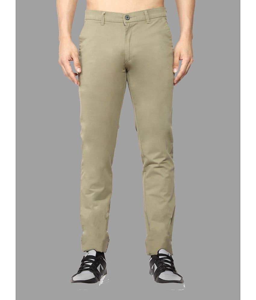 JB JUST BLACK Light Green Regular Chinos ( Pack of 1 )