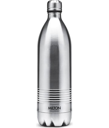 Milton Duo DLX 750 Thermosteel 24 Hours Hot and Cold Water Bottle, 700 ml, Silver