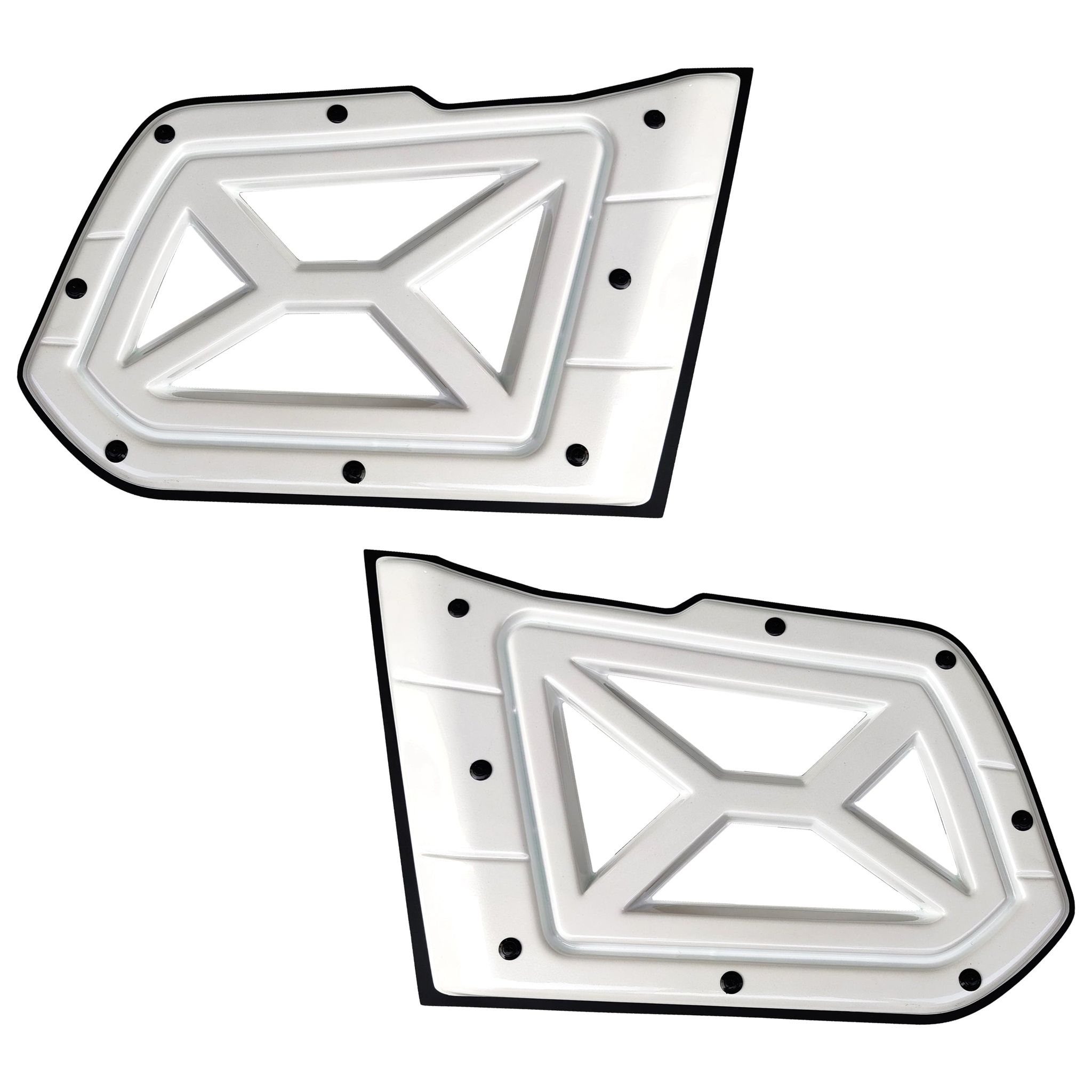 Louver Cover for Mahindra Scorpio N-Everest White