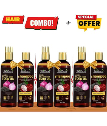 Phillauri - Anti Hair Fall Onion Oil 600 ml ( Pack of 3 )