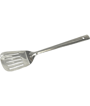Dynore Silver Steel Slotted Spatula ( Pack of 1 )