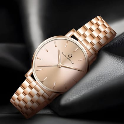 Iconic 2035 Rose gold Analog Womens Watch