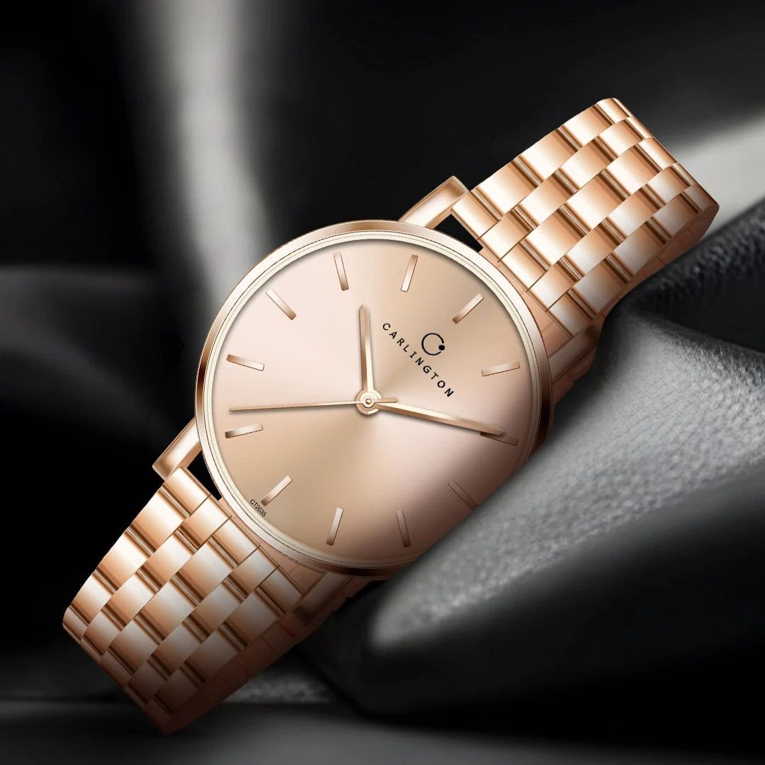 Iconic 2035 Rose gold Analog Womens Watch