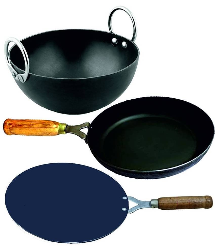 Veer Iron Deep Kadhai 2 mm ( 1 ) L