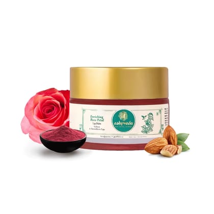 Ashpveda Enriching Rose Petal Lip Balm 15g