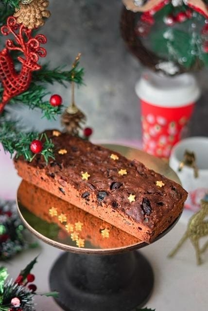 Kadhali Christmas Plum Cake (500g) | Raw Banana & Buckwheat Flour | Festive Traditional Dessert