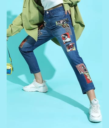 Tokyo Talkies Women Mom Fit Waist Jeans