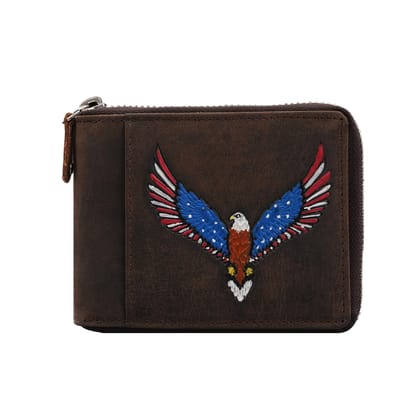 The Wallet Store Majestic Genuine Leather Zipper Wallet For Men The Wallet Store Majestic Genuine Leather Zipper Wallet For Men