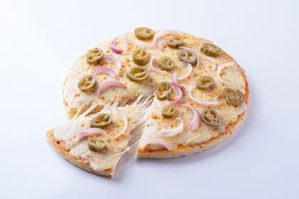 Onion & Jalapenos Medium Pizza (Serves 2)