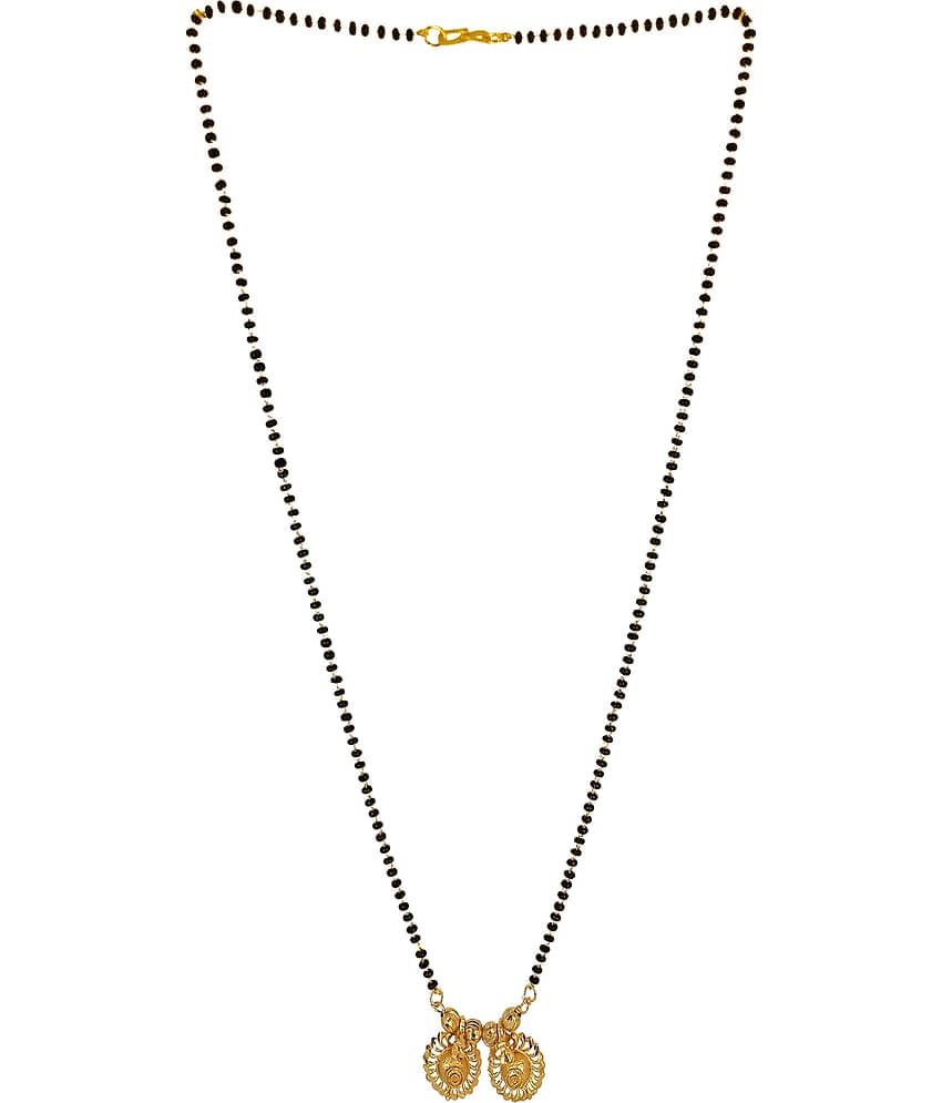 Shankhraj mall Gold Plated Fancy New Mangalsutra For Women-100180