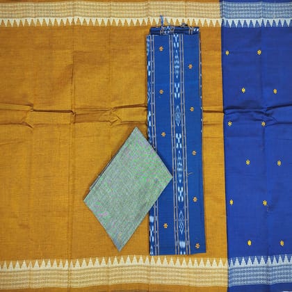 Nuapatana Bomkai Cotton Dress material