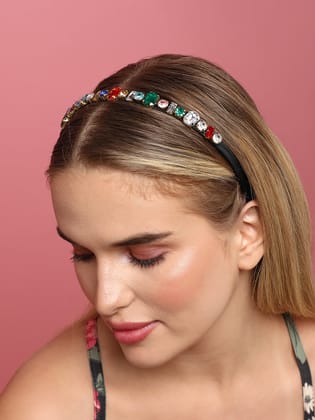 Multi Color Hairband-Hair Accessory