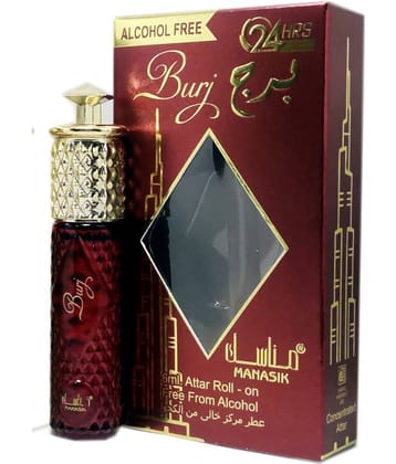 MANASIK BURJ  Concentrated   Attar Roll On 6ml .