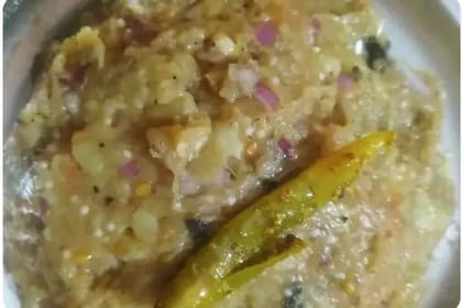 Bihari Style Baingan Bharta