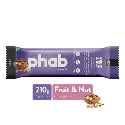 Phab Energy Bar  Fruit & Nut, 35 g
