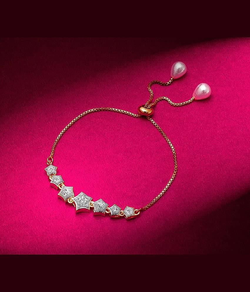 MGSV- Gold Bracelet (Pack of 1)