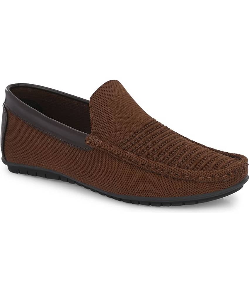 Prolific Brown Men's Slip-on Shoes