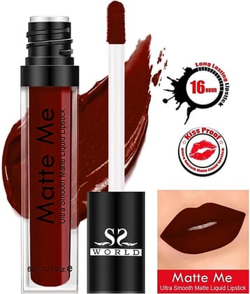 ssworld Cherry Matte Lipstick 6