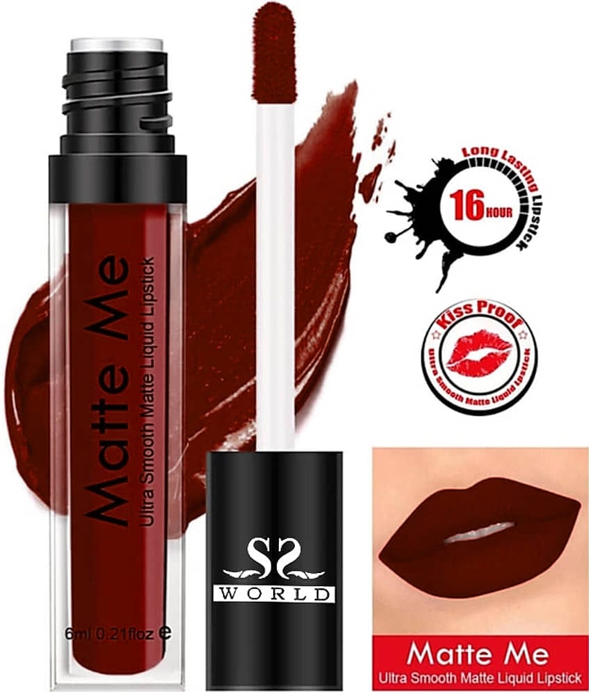 ssworld Cherry Matte Lipstick 6