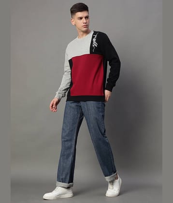 GET GOLF Fleece Round Neck Men's Sweatshirt - Grey ( Pack of 1 )