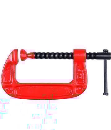 "Laxmi 3"" Inch Heavy Duty G Clamp (Pack of 1 ) For Holding Products Tools Items C-Clamp