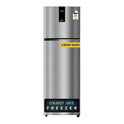 Whirlpool 235 L 2 Star Frost-free inverter Double Door Refrigerator (NEO DF278 PRM RADIANT STEEL(2S)-TL) Whirlpool 235 L 2 Star Frost-free inverter Double Door Refrigerator (NEO DF278 PRM RADIANT STEEL(2S)-TL) - RADIANT STEEL