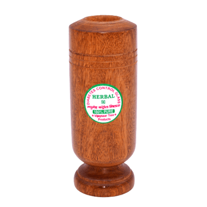 Handcrafted Vijaysar Wooden Tumbler